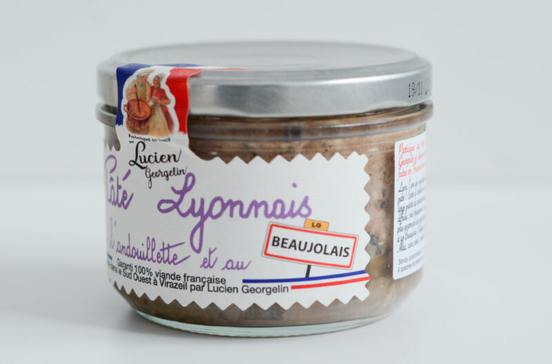 Produktbild 2 Pâté Lyonnais mit Andouillette und Beaujolais-Wein 220g