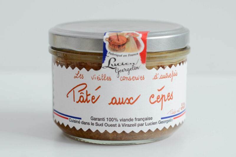 Steinpilz pasteten bauern pastete frankreich 220g