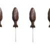 PVC-Gießform für 4 ovale Lollipops - Sucettes von Valrhona Signature