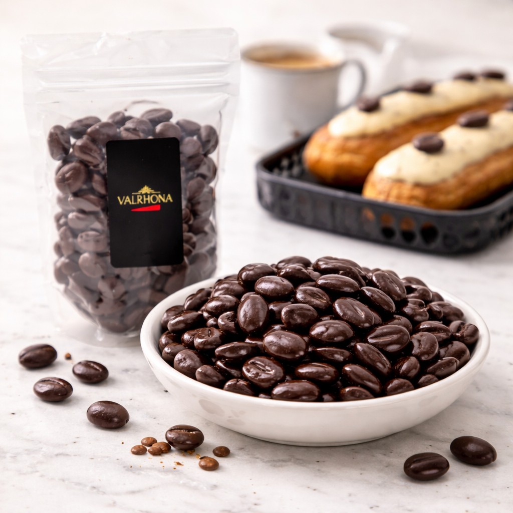 Mokkabohnen Grains de Café  Noir