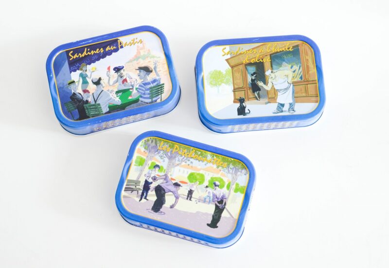 Les belles de Marseilles- 3er Set Sardinen aus der Provence - 3 x 115g