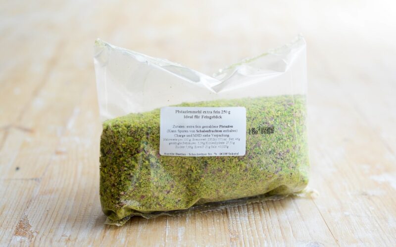 Pistazienmehl nicht entölt - extra fein gemahlene Pistazien 200g - ideal für Feingebäck 6/14