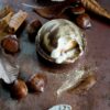 Dessert Mont Blanc Kastanien Creme