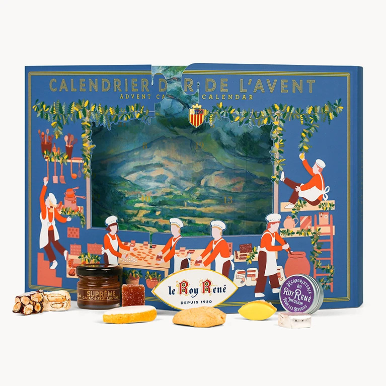 Adventskalender Mit Provenzalischen Spezialitaeten
