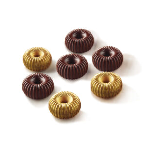 Schokoladen- und Pralinenform Choco Crown (Raggio Pralinen) von Silikomart
