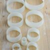 Ausstecher Set - 9 Stück- Rund gerade - aus Polyglass 5/5