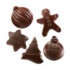 PVC-Gießform "Esprit de Noël" Friture von Valrhona Signature