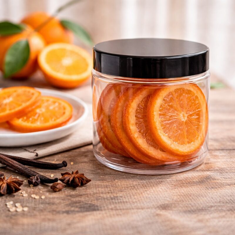 Kandierte Orangen In Scheiben Orangeat Backen Premium