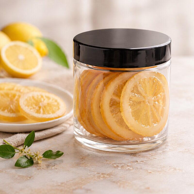 Kandierte Zitronen In Scheiben Zitronat Premium Provence Backen