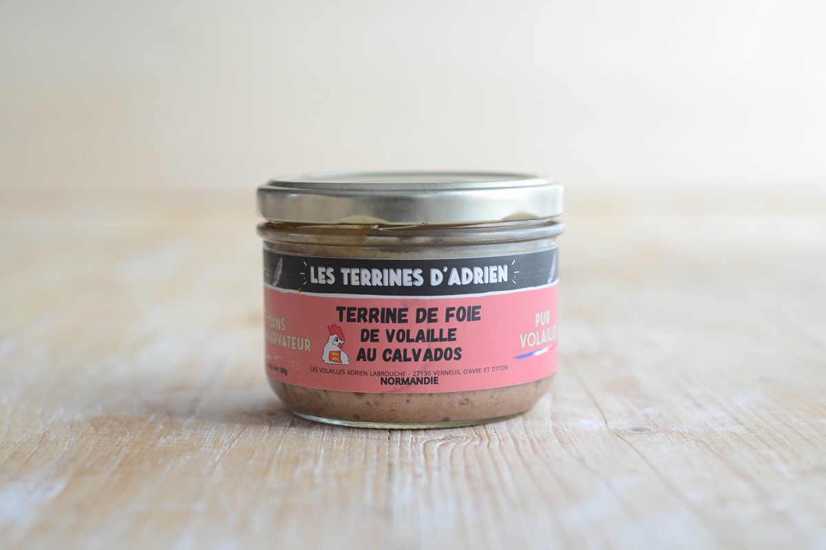 Terrine De Foie De Volaile Aus Der Normandie