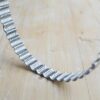 Tartering gewellt und gelocht aus Edelstahl Ø 220mm – H 20 mm 3/9