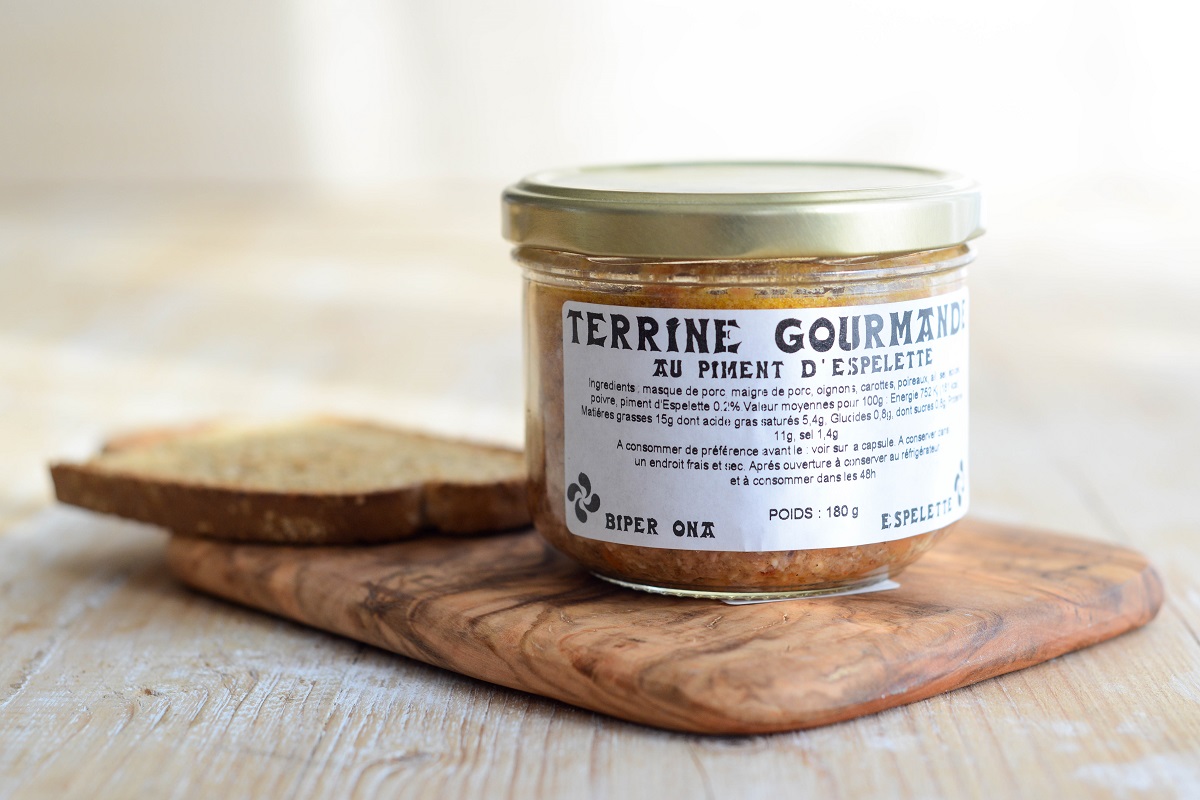 Feinschmecker Terrine mit Piment d'Espelette 180g