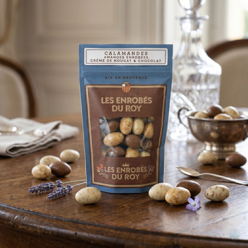 Calamande Mandeln Mit Weisser Nougatcreme Aus Provence