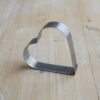 Herz Tartelette Ring gelocht aus Edelstahl 8,5 x 7,5 x 20 mm 2/5