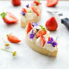 Tartelette Vanille Erdbeeren