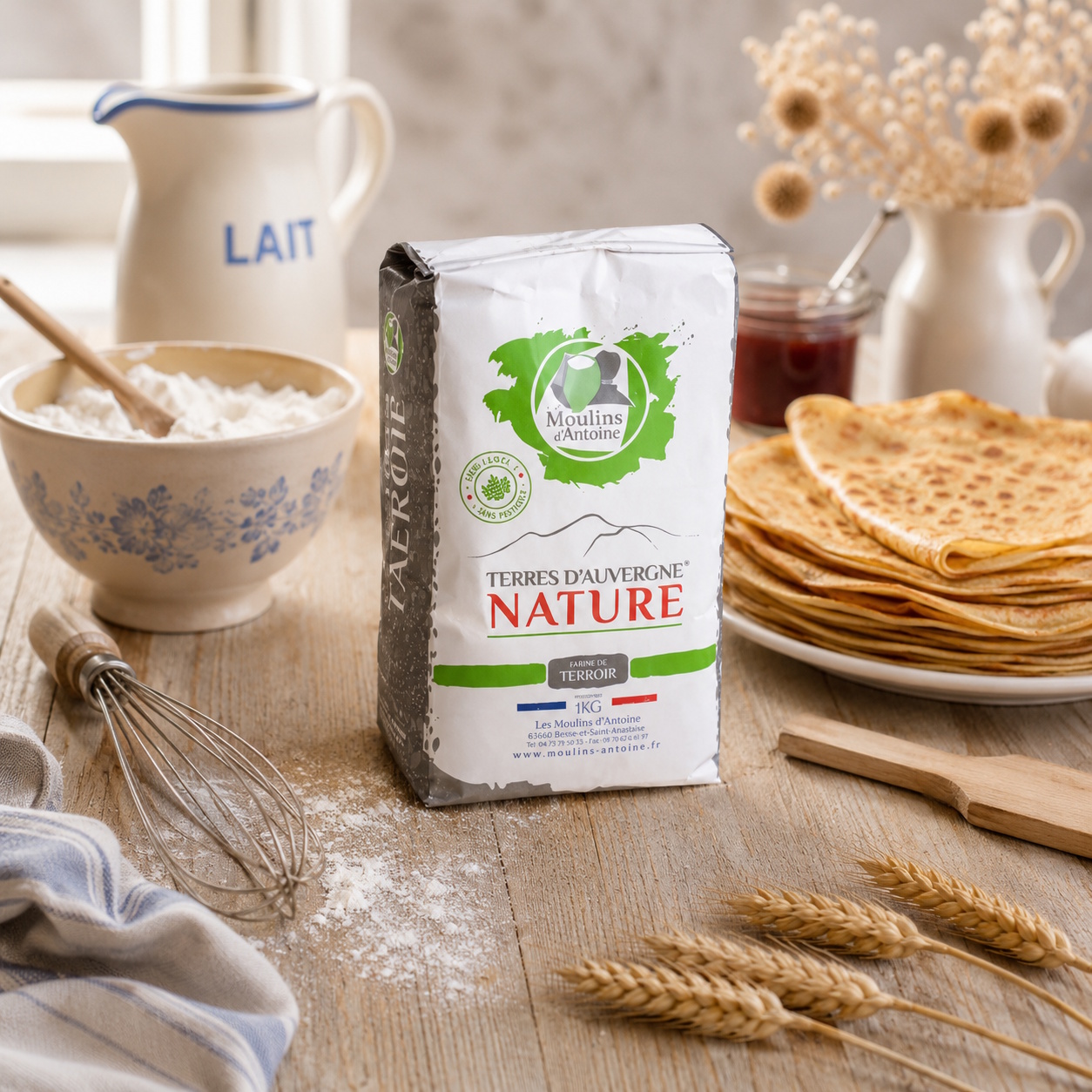 Crêpes Mehl T55 Farine de Froment