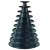 Macarons Pyramide für bis zu 237 Macarons - schwarz