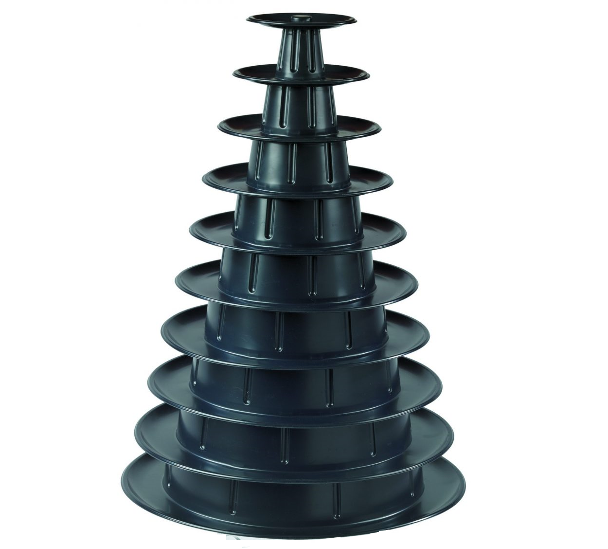 Pyramide Schwarz Macarons
