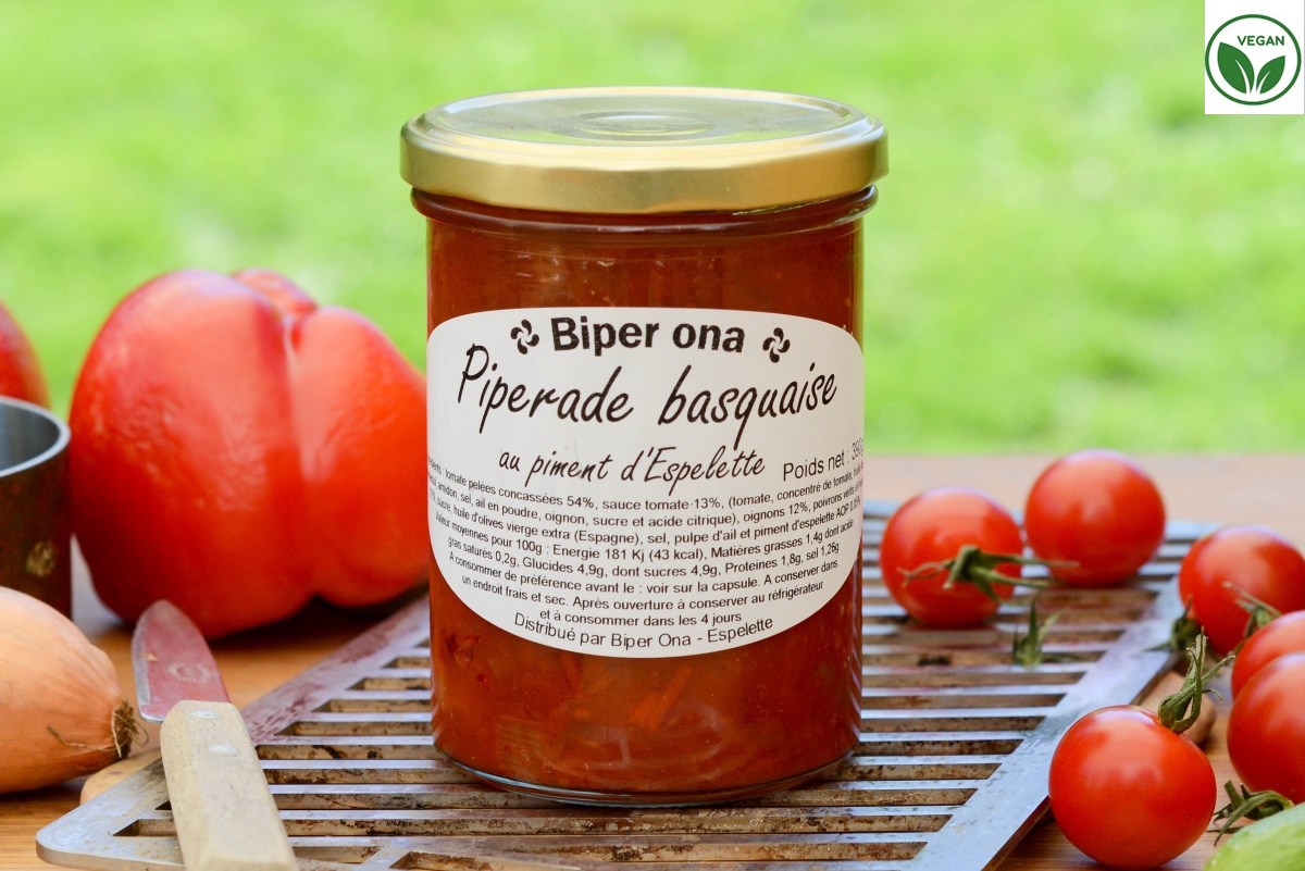Piperade aus dem Baskenland für 2 Personen 390g