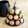 Produktbild 10 Macarons Etagere für 21 Macarons - Schwarz