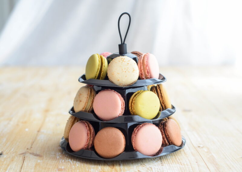 Produktbild 3 Macarons Etagere für 21 Macarons - Schwarz