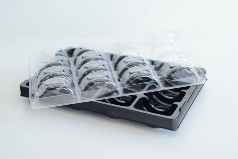 Blister für 16 Macarons mit 45mm Durchmesser