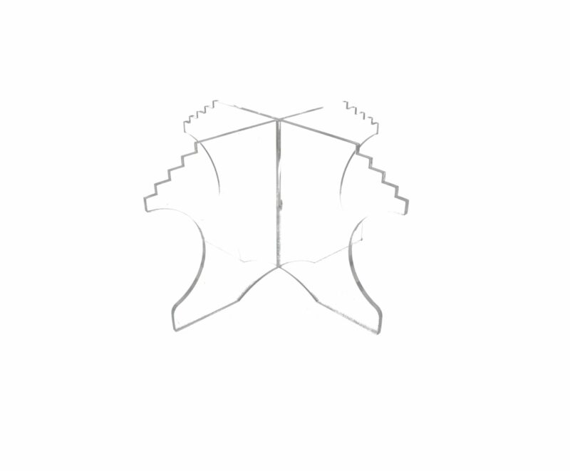 Socle Pyramide Transparent