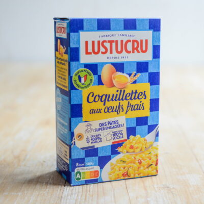 Coquillettes mit frischen Eiern