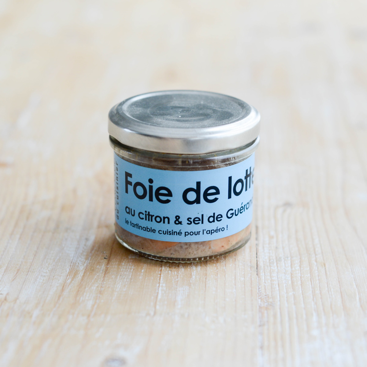 Seeteufelleber mit Zitronen und Salz aus Guérande 80g