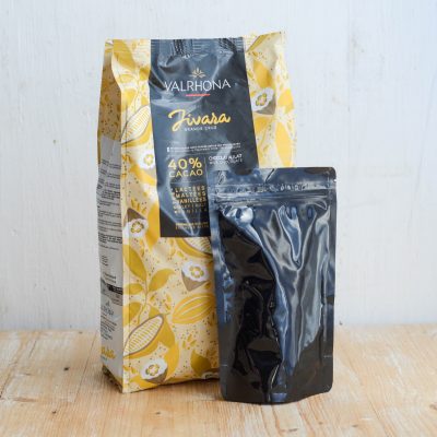 Valrhona Jivara Milchschokolade 40 % - 200 g