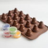2er Set - Pralinenform Choco Tree & 4 Schokoladen-Farben