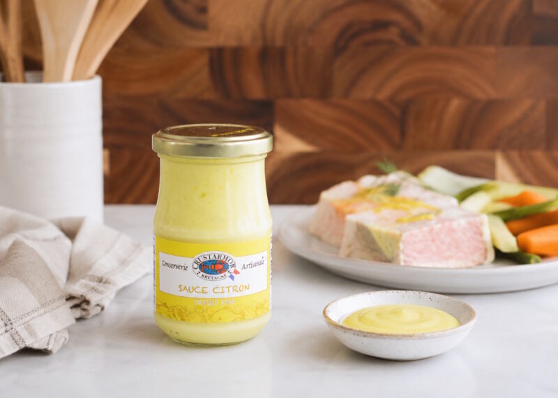 Zitronensauce fuer fisch