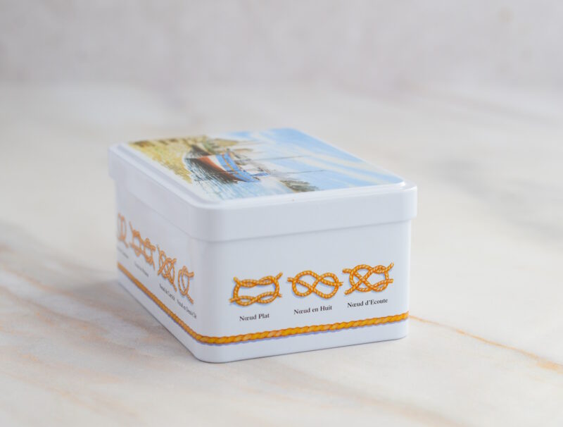 Duo Galettes und Palets bretons mit echter Baratte Butter - Metallbox - 120g 6/6