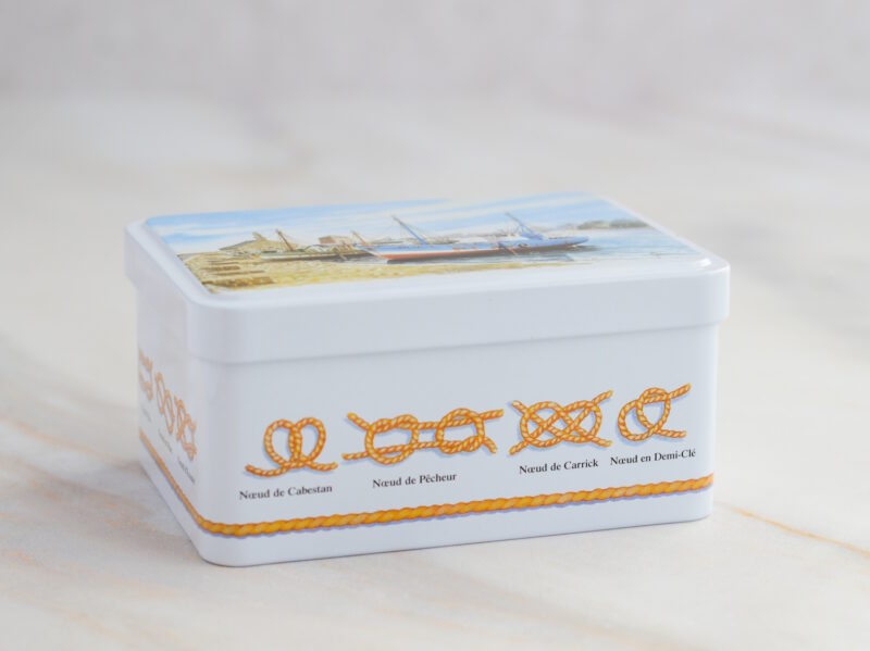 Duo Galettes und Palets bretons mit echter Baratte Butter - Metallbox - 120g 5/6