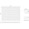 Herz Pralinen Form PET