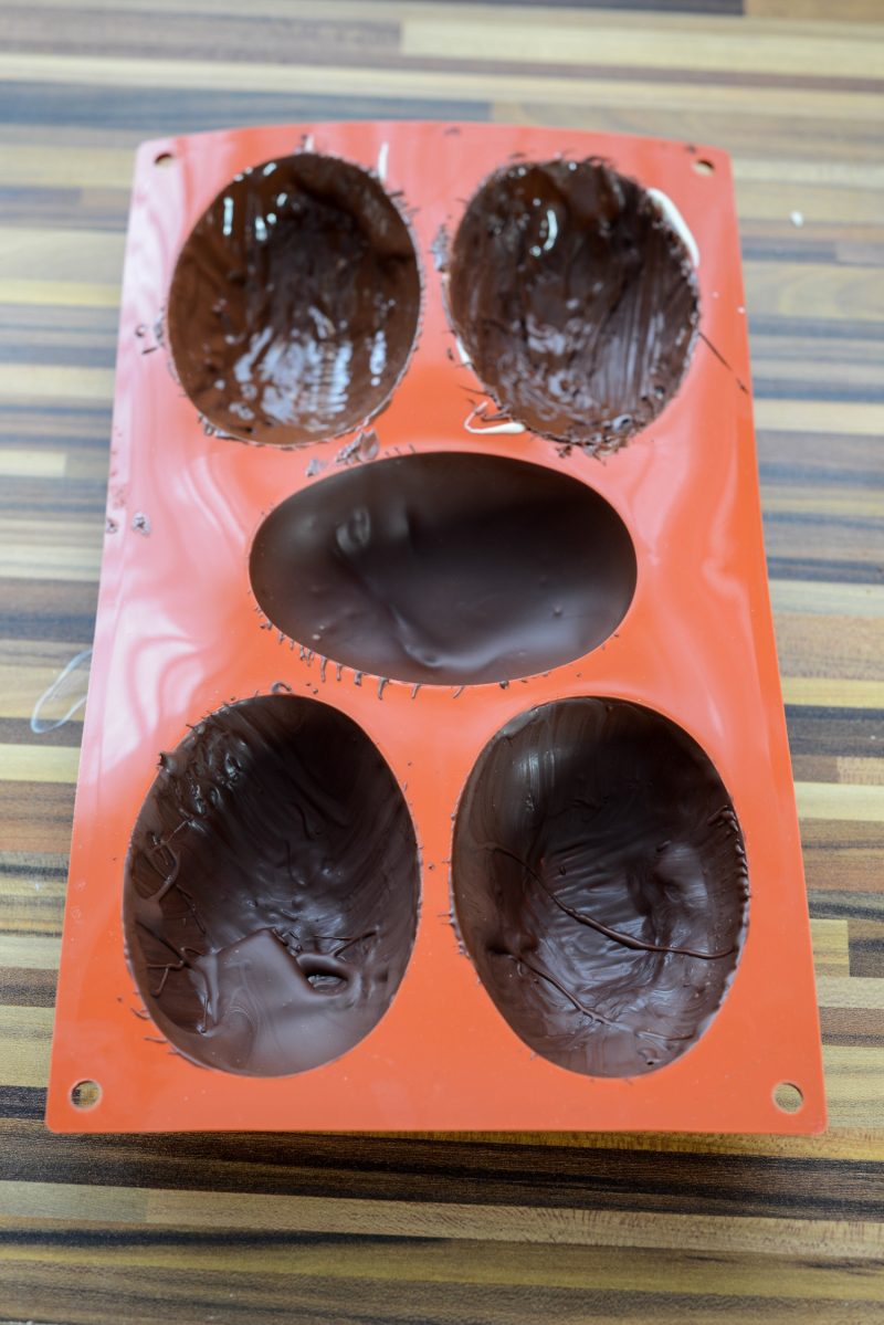Silikon-Backform halbe Eier SF041 4/11