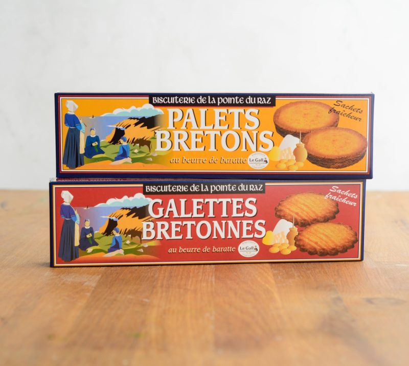 2er Set : Galettes und Palets Bretons  2x 80g