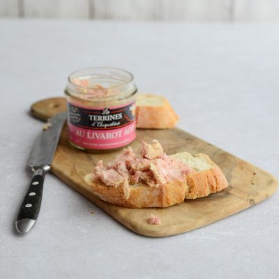Terrine mit Livarot-Käse aus der Normandie 90g