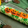 Orangen Farbe Kuchen