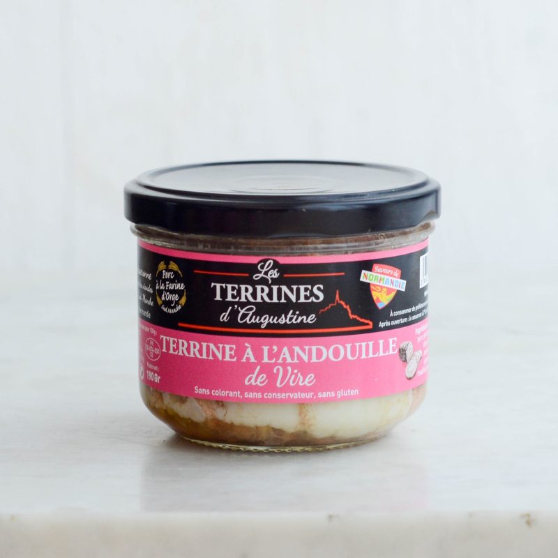 Terrine mit "Andouille de Vire" aus der Normandie 190g 2/4