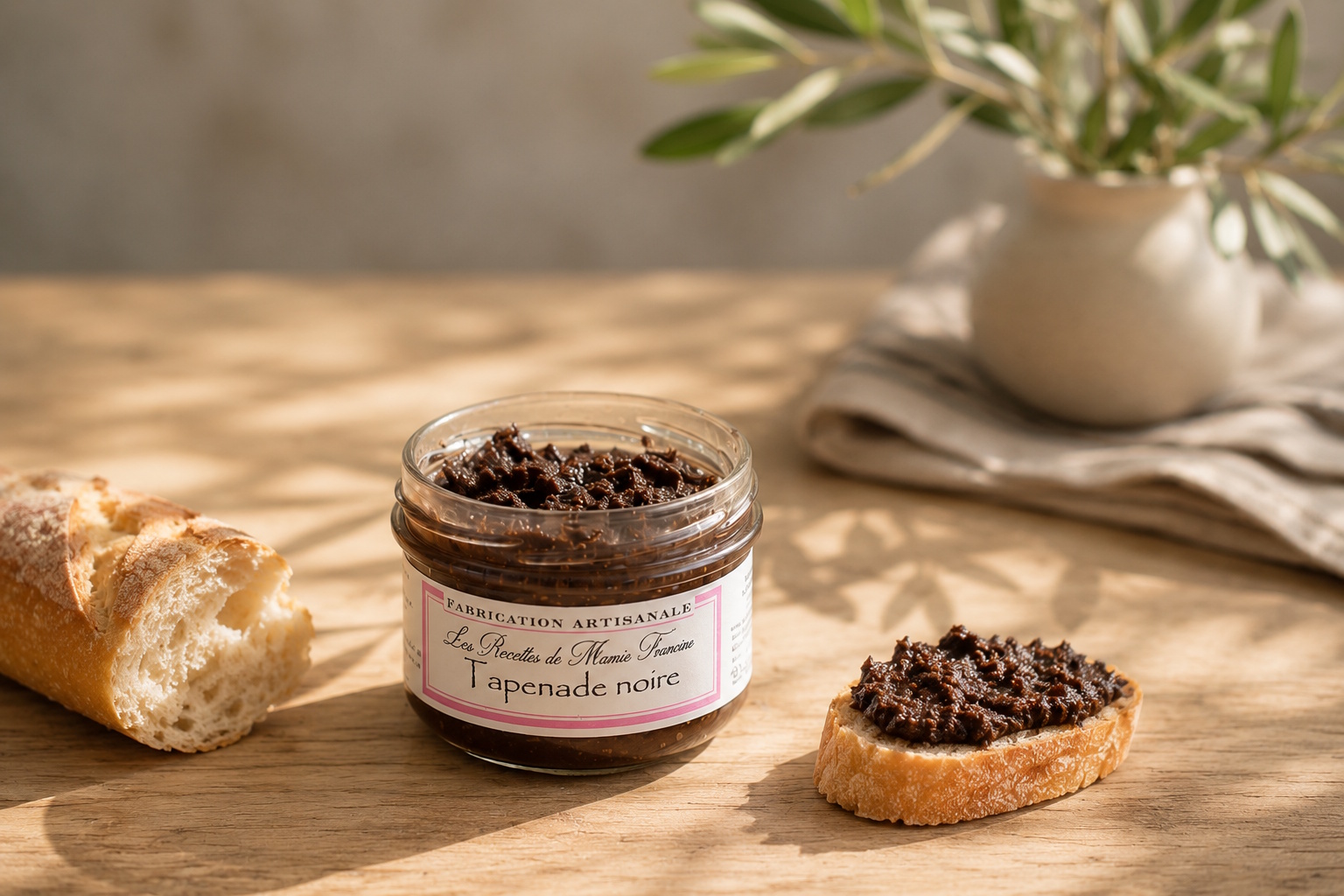 Schwarze Tapenade 95g