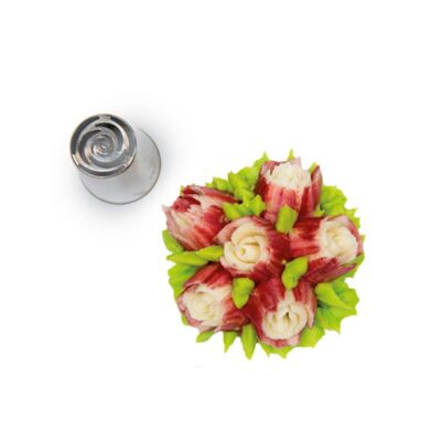 Spritztülle Blumen n°03- Ø 2,5cm aus Edelstahl