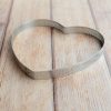 Herz Tartering gelocht aus Edelstahl 20cm für 3-4 Personen