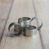 Produktbild 2 Mini runder Tartelette Ring gelocht aus Edelstahl Ø 3,5 x 2 cm