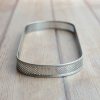 Tartering oval für 3-4 Personen gelocht aus Edelstahl 28 x 10 x 2 cm 2/3