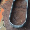 Tartering oval für 4-5 Personen gelocht aus Edelstahl 28 x 10 x 3,5 cm 4/11