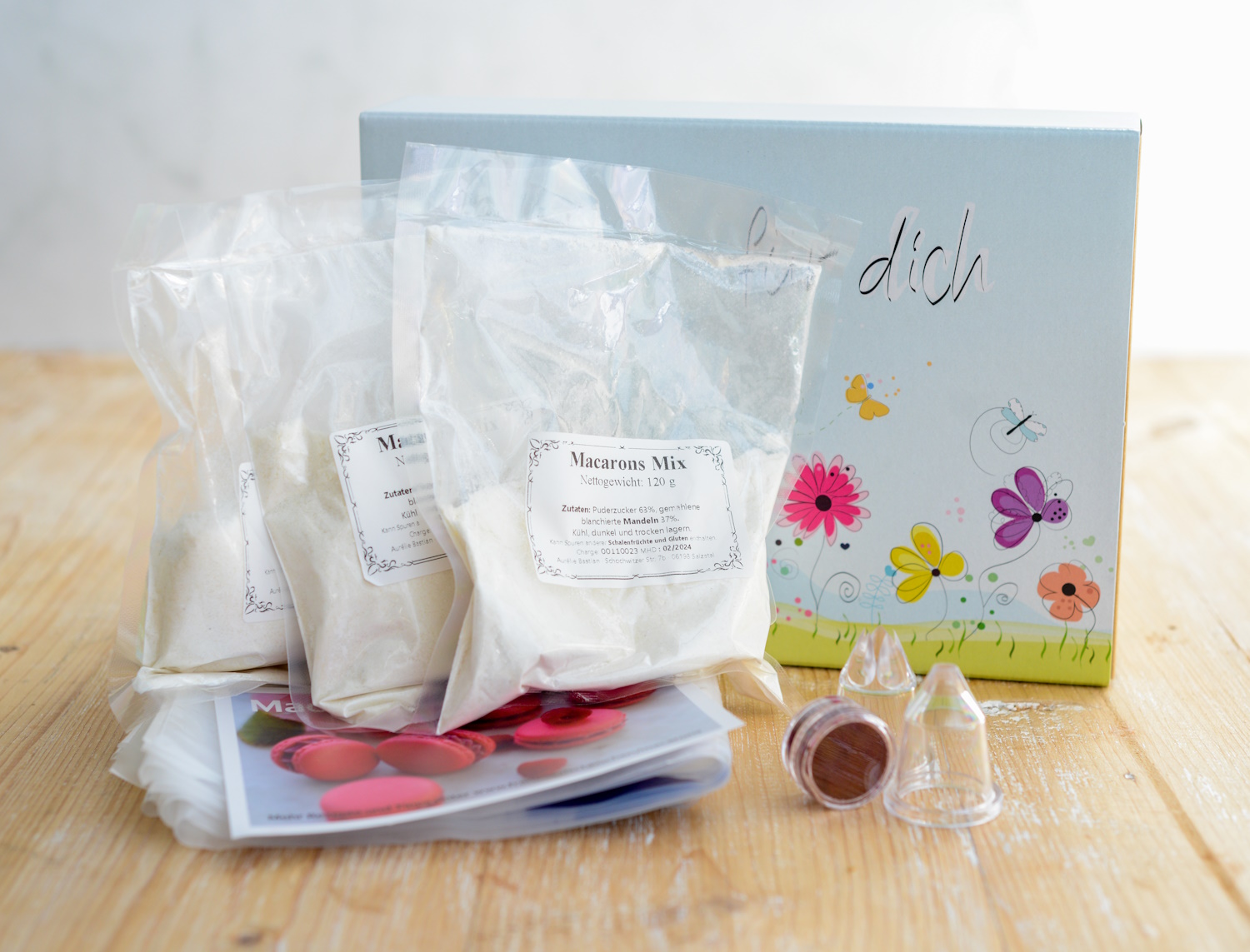 Geschenkbox Macarons