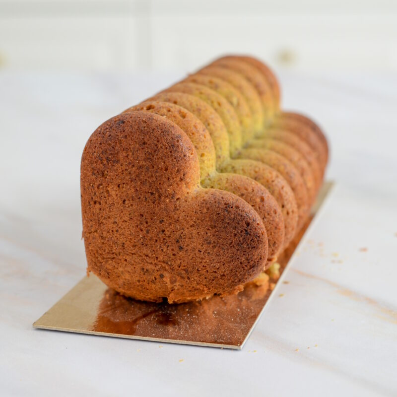Silikonbackform Bûche Herz "Coeur" von Silikomart 5/7