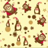 Transferfolie/Abziehfolie für Schokolade "Pinguine und Weihnachtsmann" von Valrhona 5/5