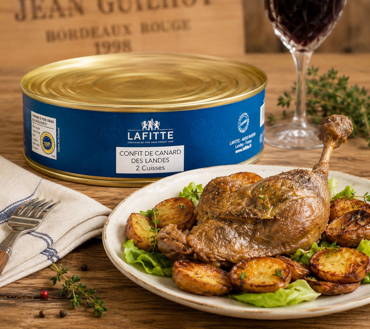Confit de Canard (Entenconfit)